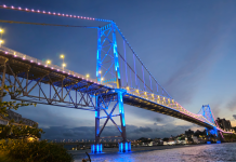 Livro sobre a Hercílio Luz ganha nova edição nos 100 anos da Ponte