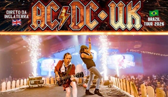 AC/DC UK: tributo ao AC/DC no Teatro Ademir Rosa em 26 de setembro