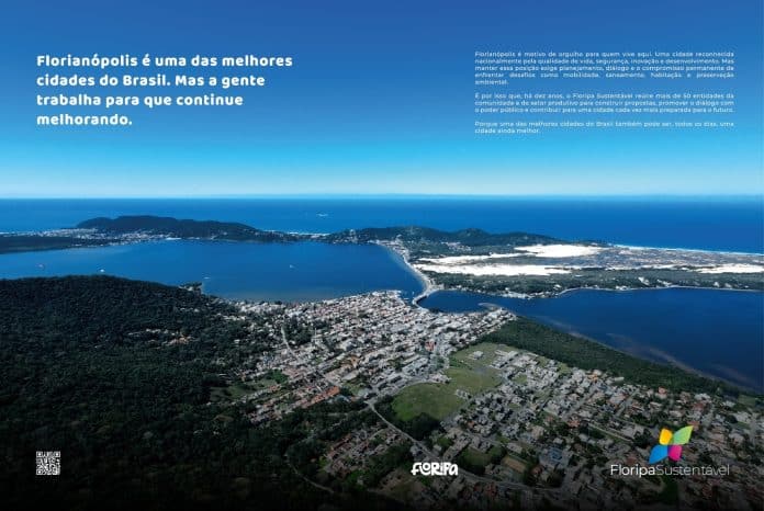 Floripa Sustentável completa 10 anos com campanha para mostrar a cidade ao Brasil e ao mundo