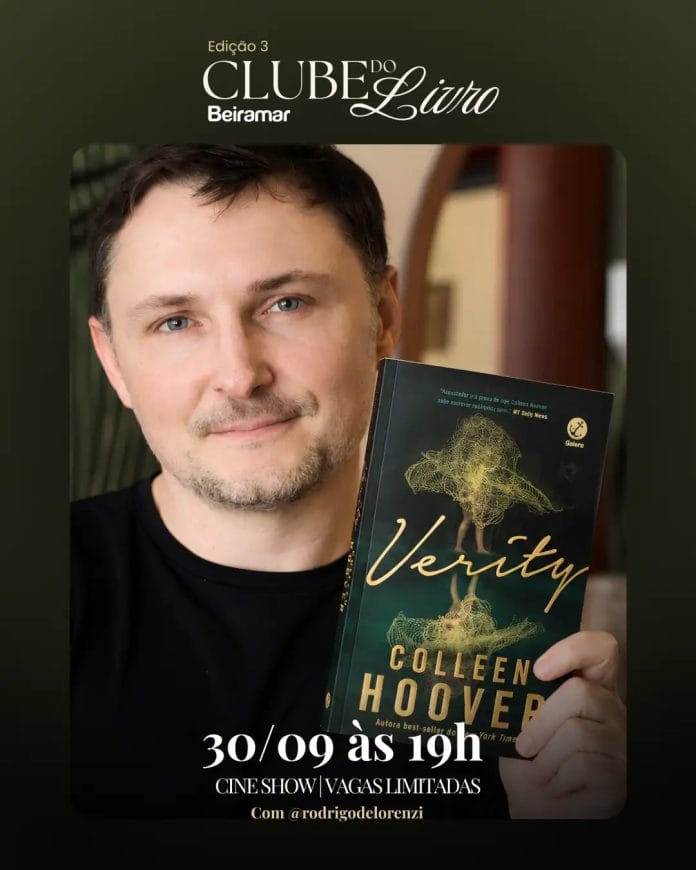 Clube do Livro Beiramar Shopping — Verity, de Colleen Hoover