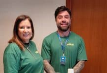 Vittaí leva portfólio de alimentos funcionais à Naturaltech em Florianópolis Ingrid Spengler e Felipe Ribeiro — Divulgação Vittaí