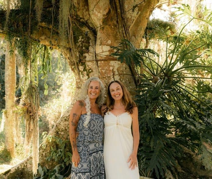 Rosa Estrella e Angela Prazeres, idealizadoras do Yoga Break Festival