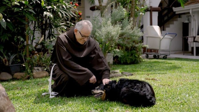 Bênção de animais do Colégio Bom Jesus Coração de Jesus em Florianópolis
