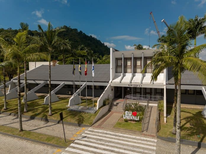 Campus da Univali em Itajaí — crédito Dales Hoeckesfeld