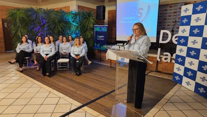 Participantes do programa Mulheres SuperAgro da Seara em Santa Catarina