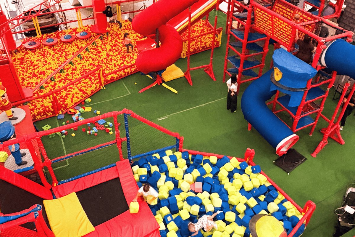 Playground Patrulha KIDS na Praça de Eventos do Villa Romana Shopping