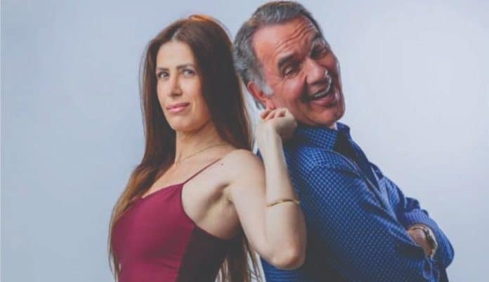 Humberto Martins e Aline Müller em imagem oficial de Psicóloga segundo meu Psiquiatra